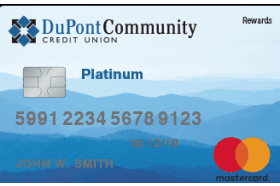 DuPont Community CU Platinum Rewards Credit Card logo