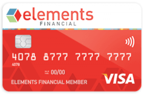 Elements Financial Federal Credit Union Secured Visa Card logo