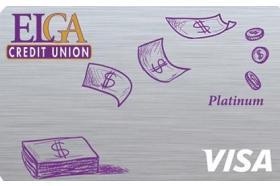 ELGA Credit Union Visa Platinum Card logo