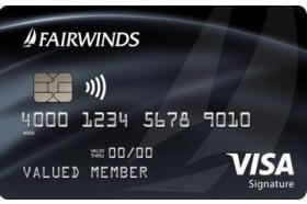 Fairwinds Credit Union Signature Visa logo