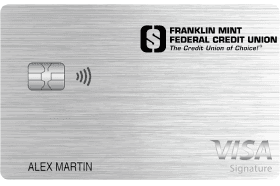 Franklin Mint Federal Credit Union Max Cash Preferred Card logo