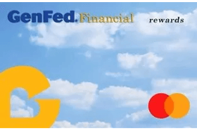 GenFed Financial CU Rewards Mastercard Credit Card logo