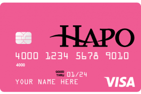 HAPO Community Credit Union Visa Low Rate Credit Card logo