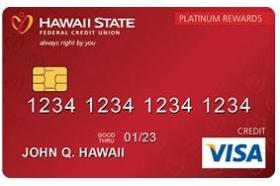 Hawaii State FCU Platinum Rewards Credit Card logo