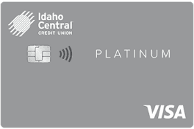 Idaho Central CU Fixed Rate Visa Credit Card logo