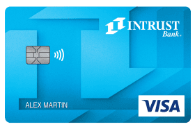 INTRUST Bank Visa® Max Cash Secured Card logo
