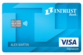 INTRUST Bank Visa Signature Real Rewards Card logo