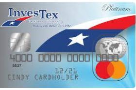 InvesTex Credit Union MasterCard Platinum Credit Card logo