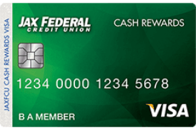 Jax FCU Cash Rewards Visa Credit Card logo