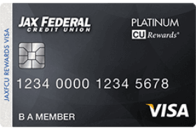 Jax FCU CURewards Visa Credit Card logo