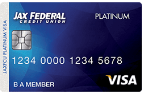 Jax FCU Platinum Visa Credit Card logo