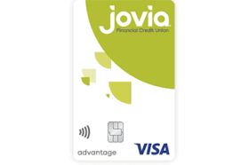 Jovia Financial Credit Union Visa Advantage Credit Card logo
