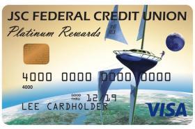 JSC FCU Visa Platinum Rewards Credit Card logo