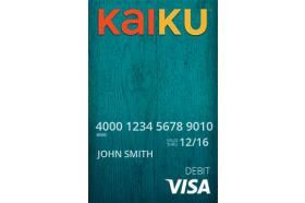 KAIKU Visa Prepaid Card logo