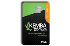 KEMBA Financial Credit Union Premier Business Visa logo