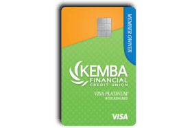 KEMBA Financial Credit Union Platinum Rewards Visa logo