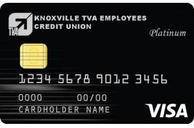 Knoxville TVA Employees Credit Union Visa Platinum logo