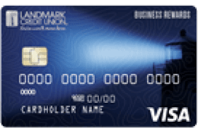 Landmark Credit Union Business Rewards Visa Card logo