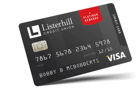Listerhill Credit Union Visa Business Credit Card logo