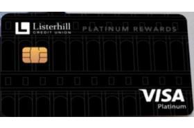 Listerhill Credit Union Visa Platinum Cash Back Card logo