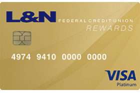 L&N Federal Visa® Platinum Cash Back Rewards Card logo