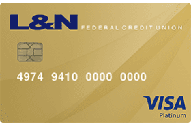 L&N Federal Visa® Platinum Secured Card logo