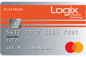 Logix Federal Credit Union Platinum Mastercard logo