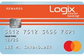 Logix Federal Credit Union Platinum Rewards Mastercard logo