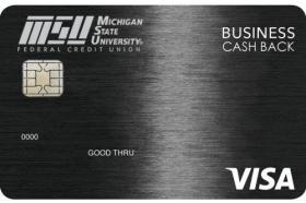Michigan State University FCU Cash Back Visa logo