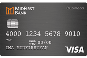 MidFirst Bank Business Secured Card logo