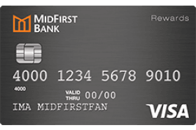 MidFirst Bank Rewards Card logo