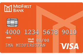 MidFirst Bank Secured Card logo