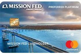 Mission Federal Credit Union Preferred Platinum Mastercard logo