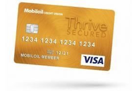 Mobiloil Credit Union Secured Visa Platinum Card logo