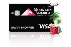 Mountain America Credit Union Visa Rewards Card logo