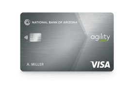 National Bank of Arizona Agility Cash Visa® Credit Card logo