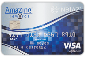 National Bank of Arizona Amazing Rewards Visa Credit Card logo