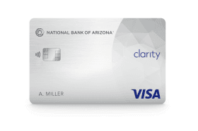 National Bank of Arizona Clarity Visa® Credit Card logo