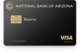 National Bank of Arizona Reserve Visa Credit Card logo