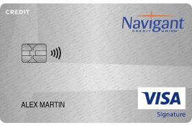 Navigant Credit Union College Real Rewards Card logo