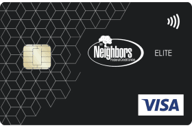 Neighbors Federal Credit Union Elite Visa Credit Card logo