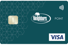 Neighbors Federal Credit Union Point Visa Credit Card logo