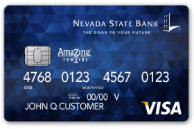 Nevada State Bank Amazing Rewards Visa Credit Card logo