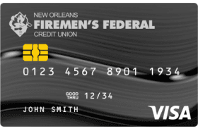 New Orleans Firemen's CU Secured Visa Card logo