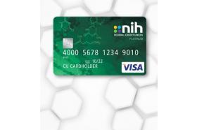 NIH Federal Credit Union Visa Platinum Credit Card logo