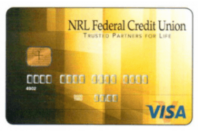 NRL Federal Credit Union Visa Gold Credit Card logo