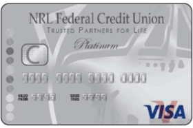 NRL Federal Credit Union Visa Platinum Credit Card logo