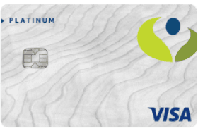 Numerica Credit Union Visa Platinum Credit Card logo