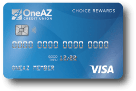 OneAZ Credit Union Visa Choice Rewards Credit Card logo