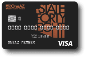 OneAZ Credit Union Visa State Forty Eight Credit Card logo
